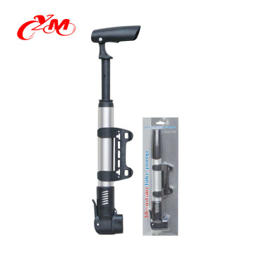 Hot in Germany bike floor pump/factory supplier price hand bike pump with pressure gauge/INBIKE Custom mini bike pump with gauge